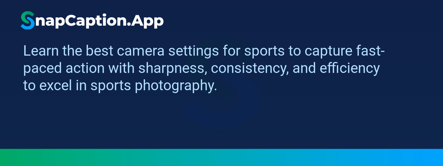 Professional photographer using optimized camera settings sports action coverage at a stadium.