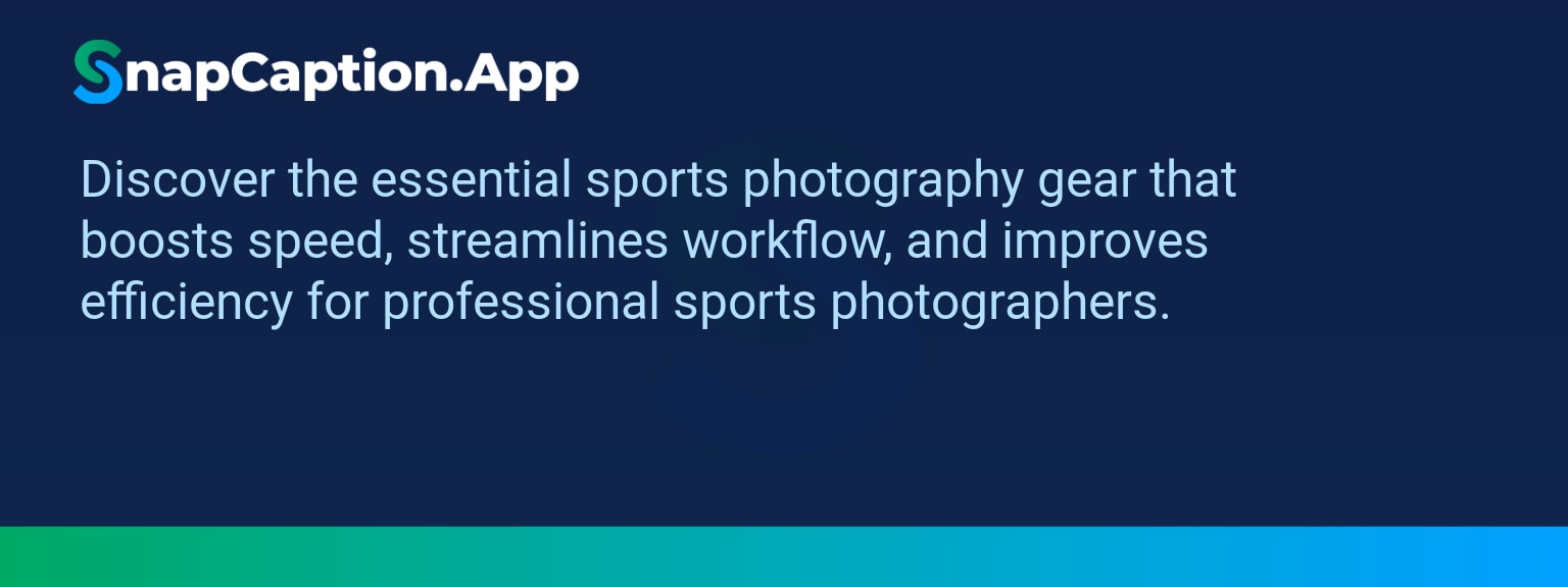 A professional photographer using essential sports photography gear on the sidelines of a stadium.